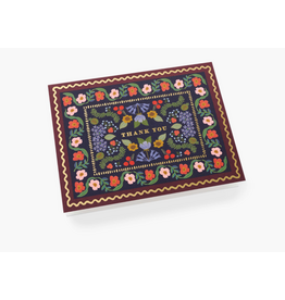 Rifle Paper Delphine Thank You Card