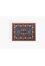 Rifle Paper Delphine Thank You Card