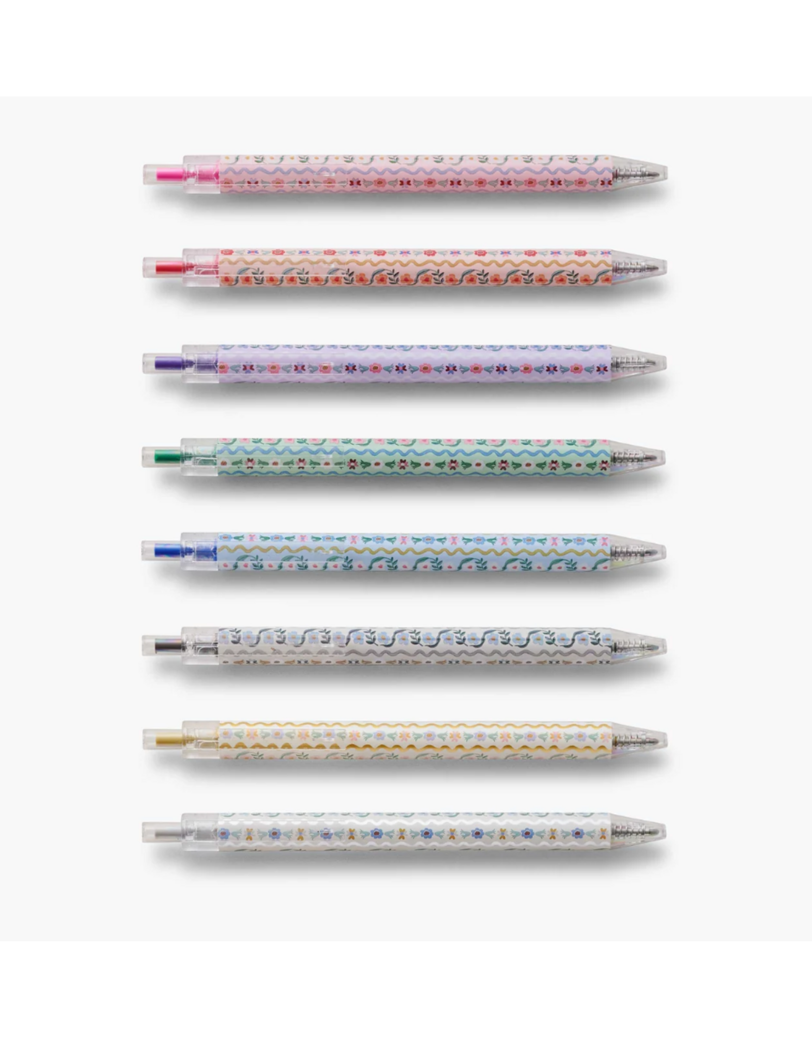 Rifle Paper Delphine Gel Pen Set of 8
