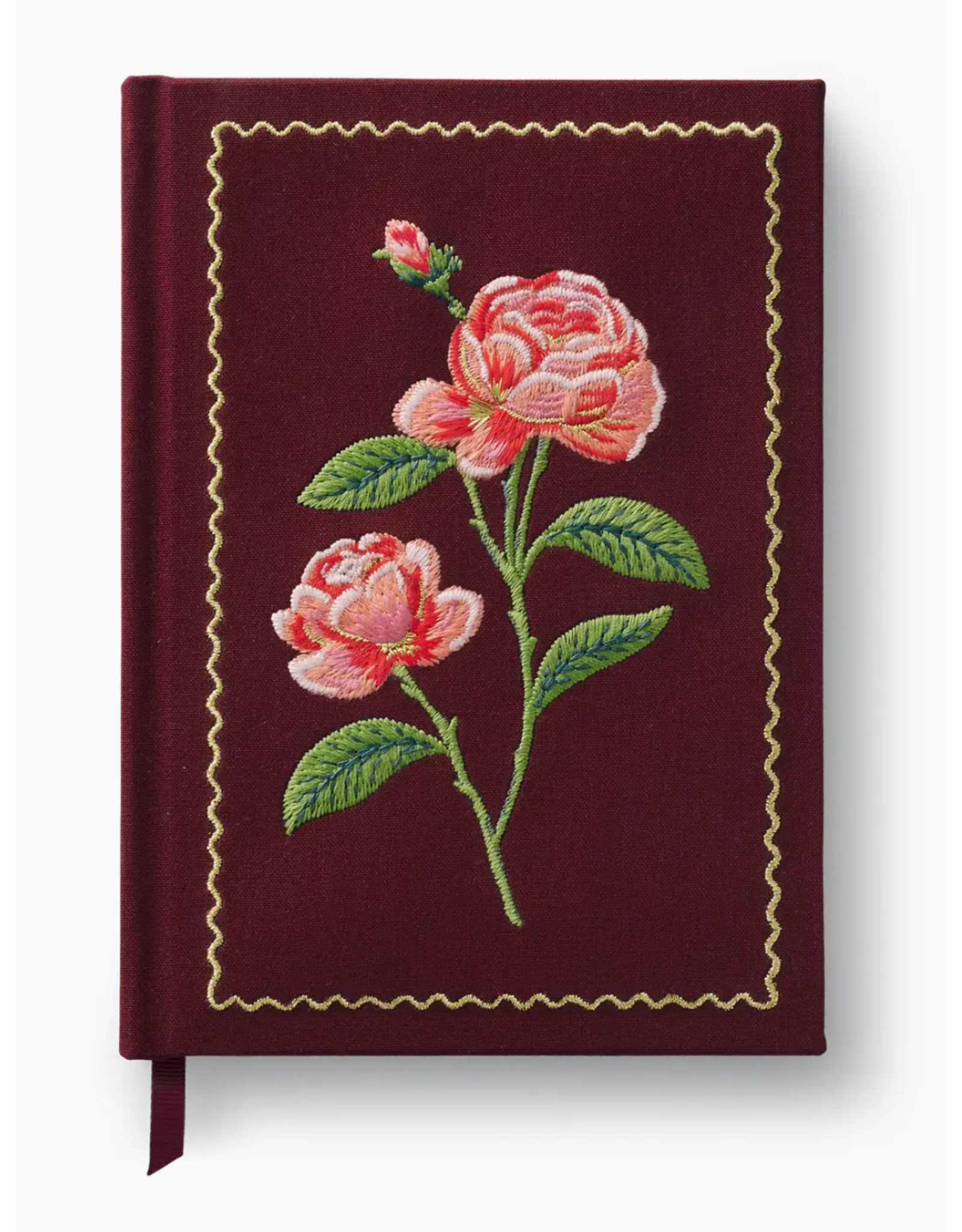 Rifle Paper Roses Embroidered Journal