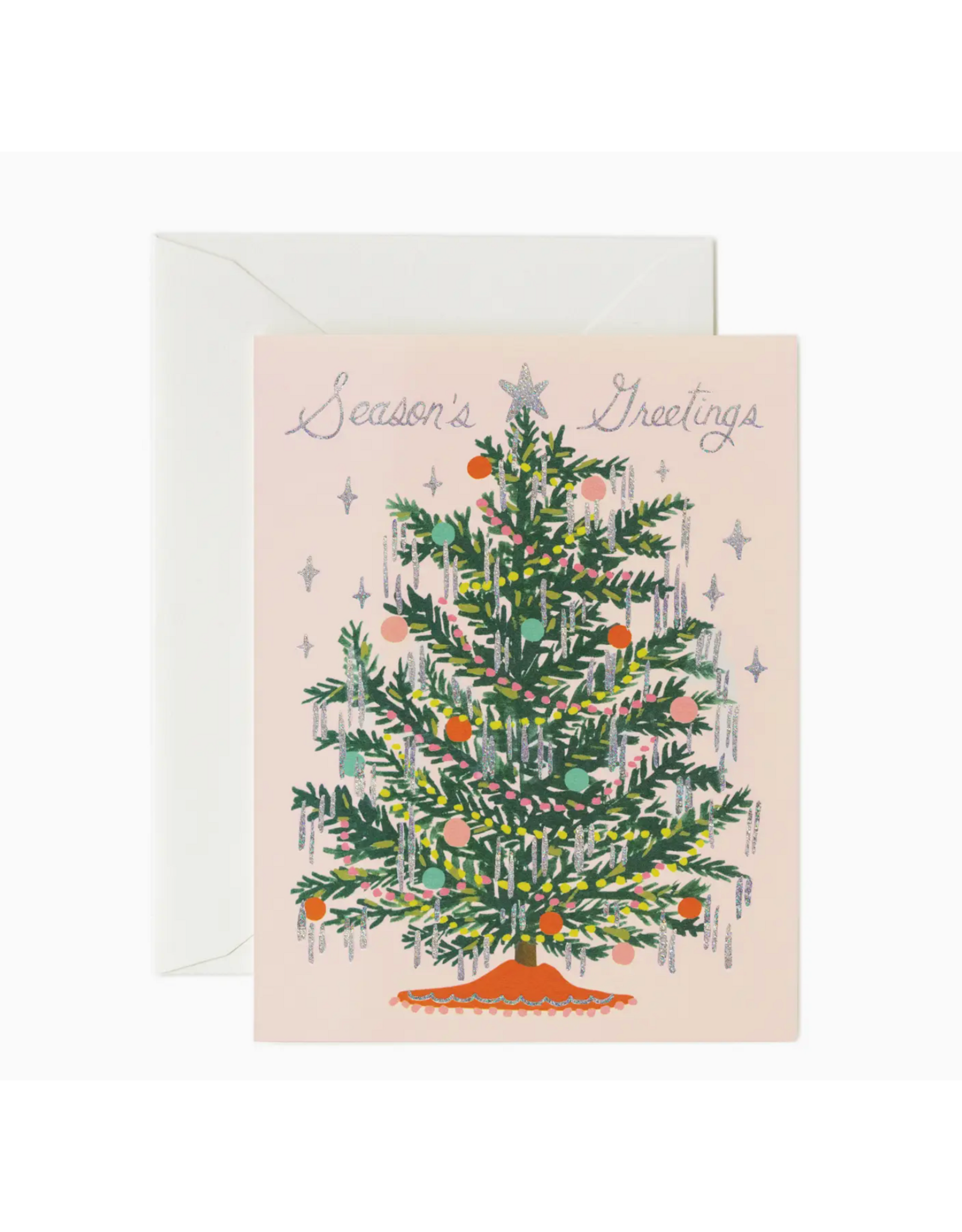 Rifle Paper Tinsel Tree Card - Boxed Set