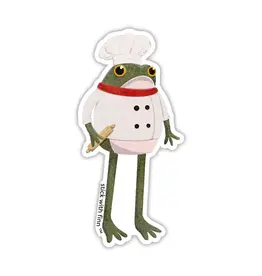 Stick With Finn Chef Frogson Sticker