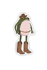 Stick With Finn Cowboy Frogson Frog Sticker