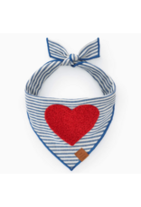 Heart Applique Dog Bandana