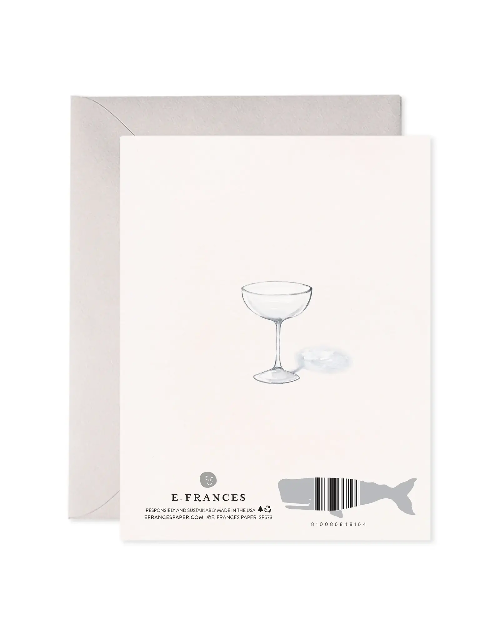 E. Frances To the Happy Couple Card