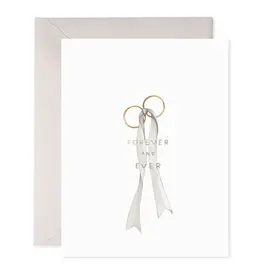 E. Frances Wedding Rings Card
