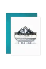 E. Frances Congrats Marquis Card