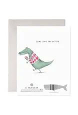 E. Frances Alligator Hard Day Card
