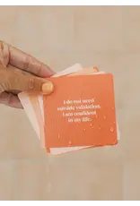 JaxKelly Shower Affirmation Cards - Positivity