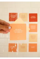 JaxKelly Shower Affirmation Cards - Positivity