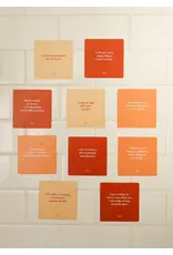 JaxKelly Shower Affirmation Cards - Positivity