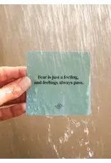 JaxKelly Shower Affirmation Cards - Anxiety
