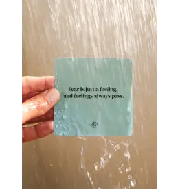 JaxKelly Shower Affirmation Cards - Anxiety