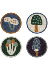 Beaded Wildgrove Coasters