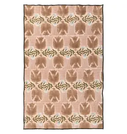 Block Print Dishtowel - Peregrine