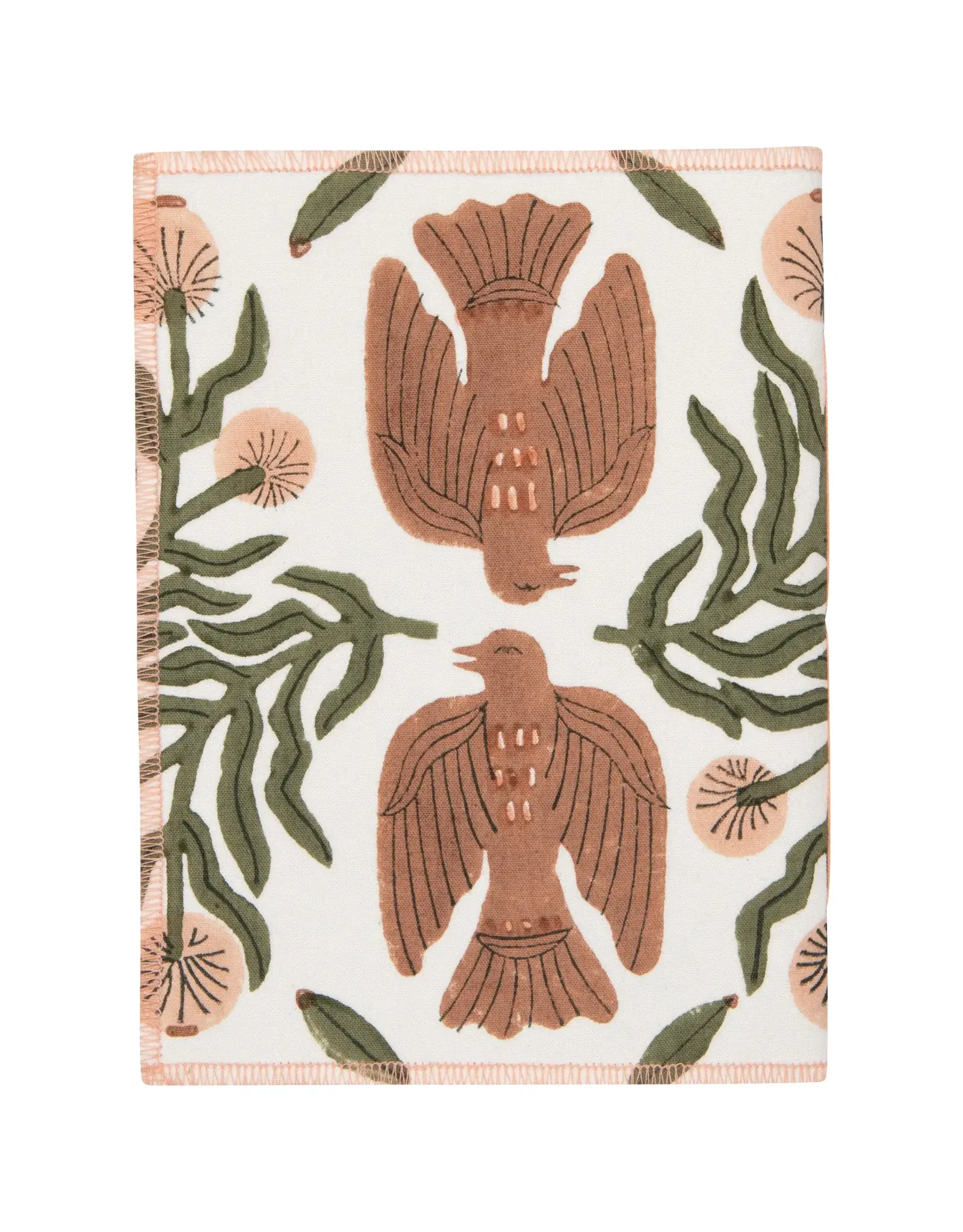 Block Print Notebooks Set of 2 - Peregrine