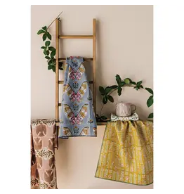 Block Print Dishtowel - Aurora