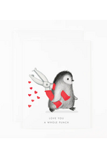 Dear Hancock Love You A Whole Punch Card