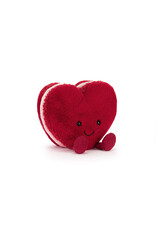 Jellycat Amuseables Arlette Heart Macaron (Red)