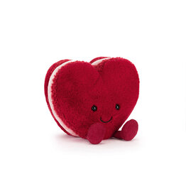 Jellycat Amuseables Arlette Heart Macaron (Red)