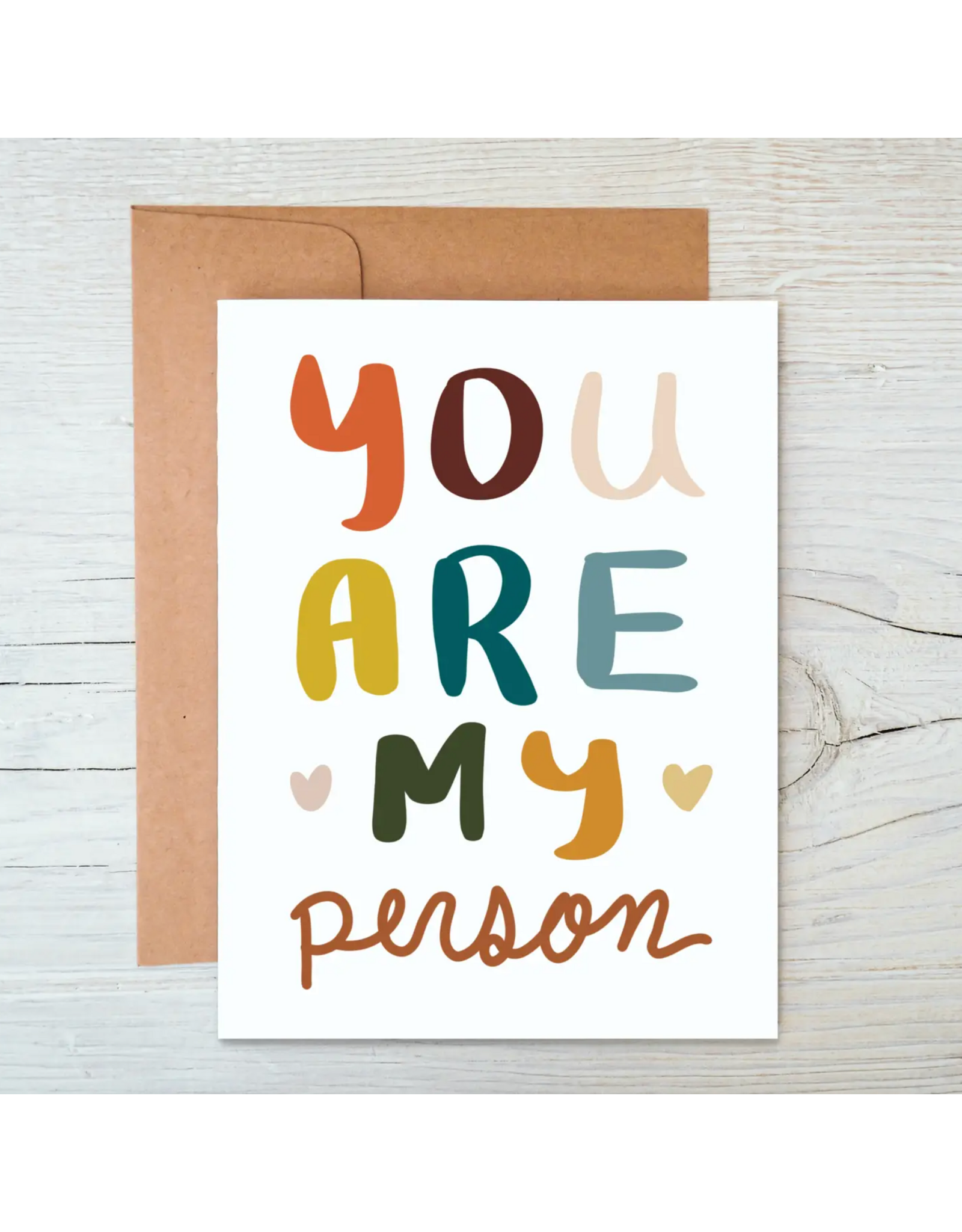 Marigold Press You Are My Person Card
