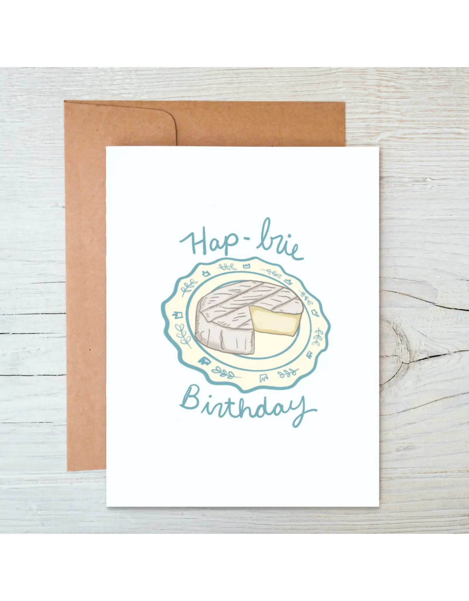 Marigold Press Hap-Brie Birthday Card