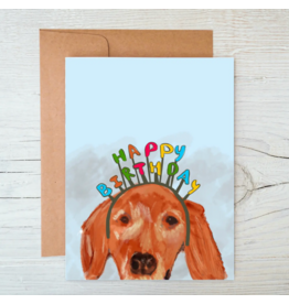 Marigold Press Golden Retriever Card