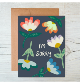 Marigold Press Floral Sympathy Card