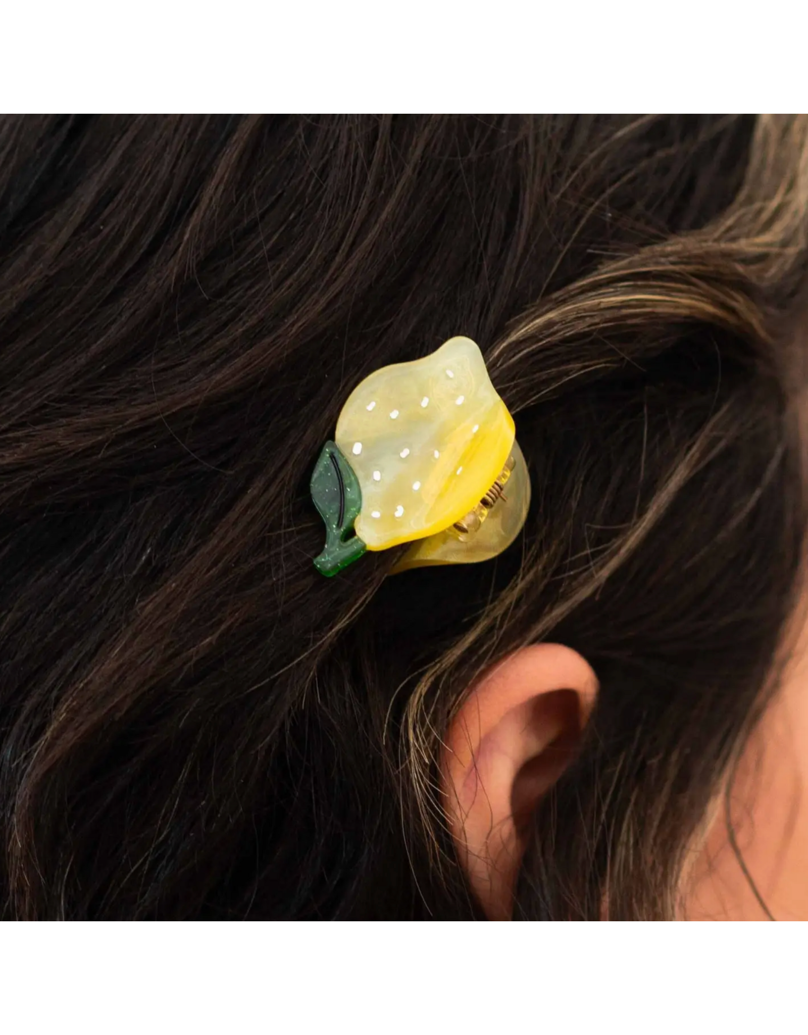 Jenny Lemons Mini Lemon Hair Claw