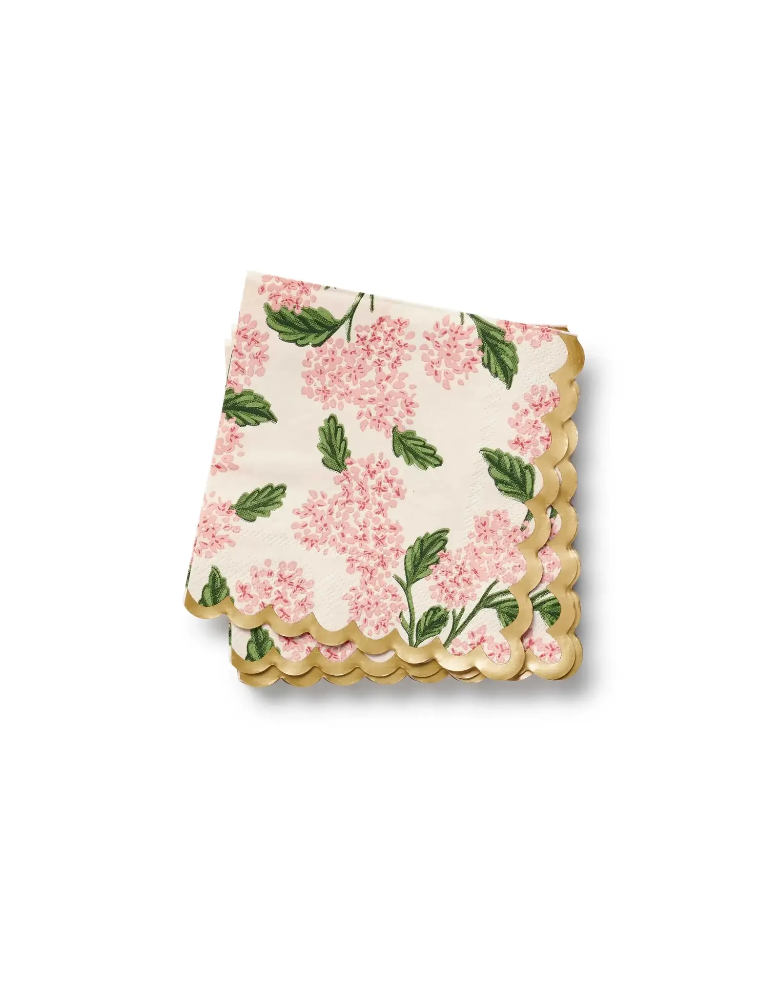 Rifle Paper Pink Hydrangea Cocktail Napkins