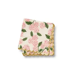 Rifle Paper Pink Hydrangea Cocktail Napkins