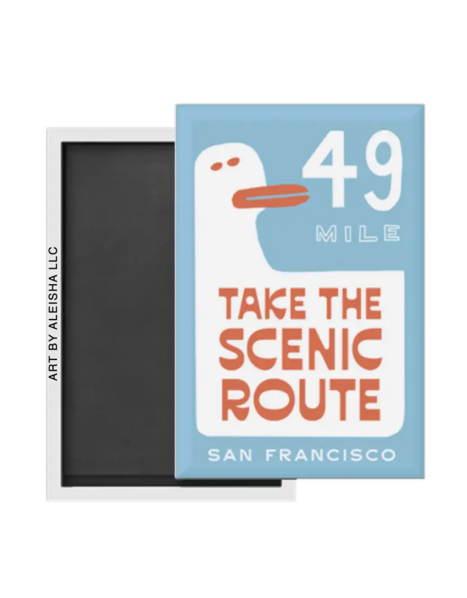 By Aleisha Take the Scenic Route Magnet