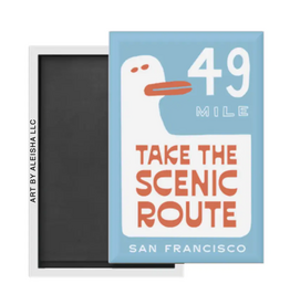 By Aleisha Take the Scenic Route Magnet