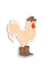 Stick With Finn Cowboy Chicken Sticker