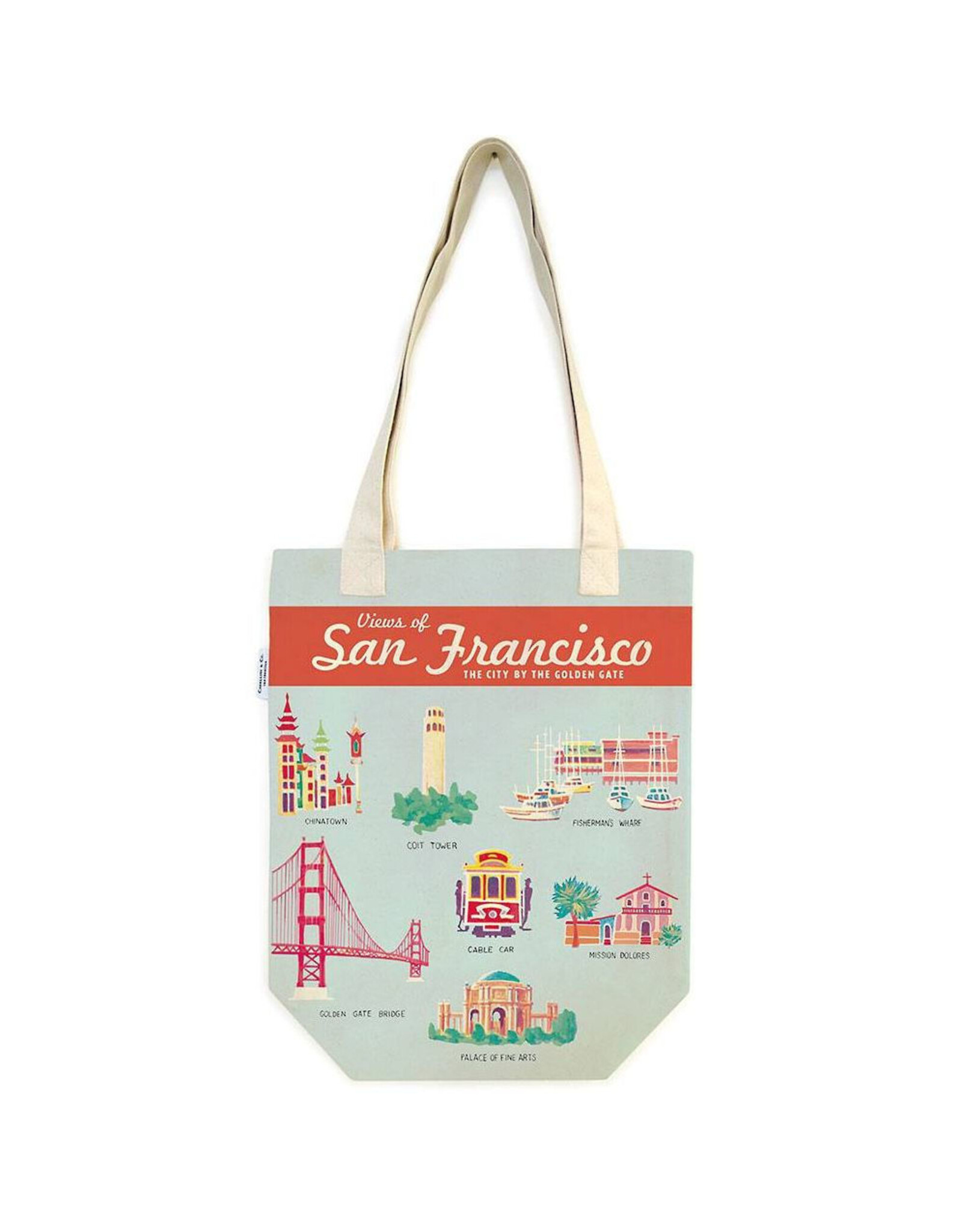 Cavallini Tote Bag - San Francisco