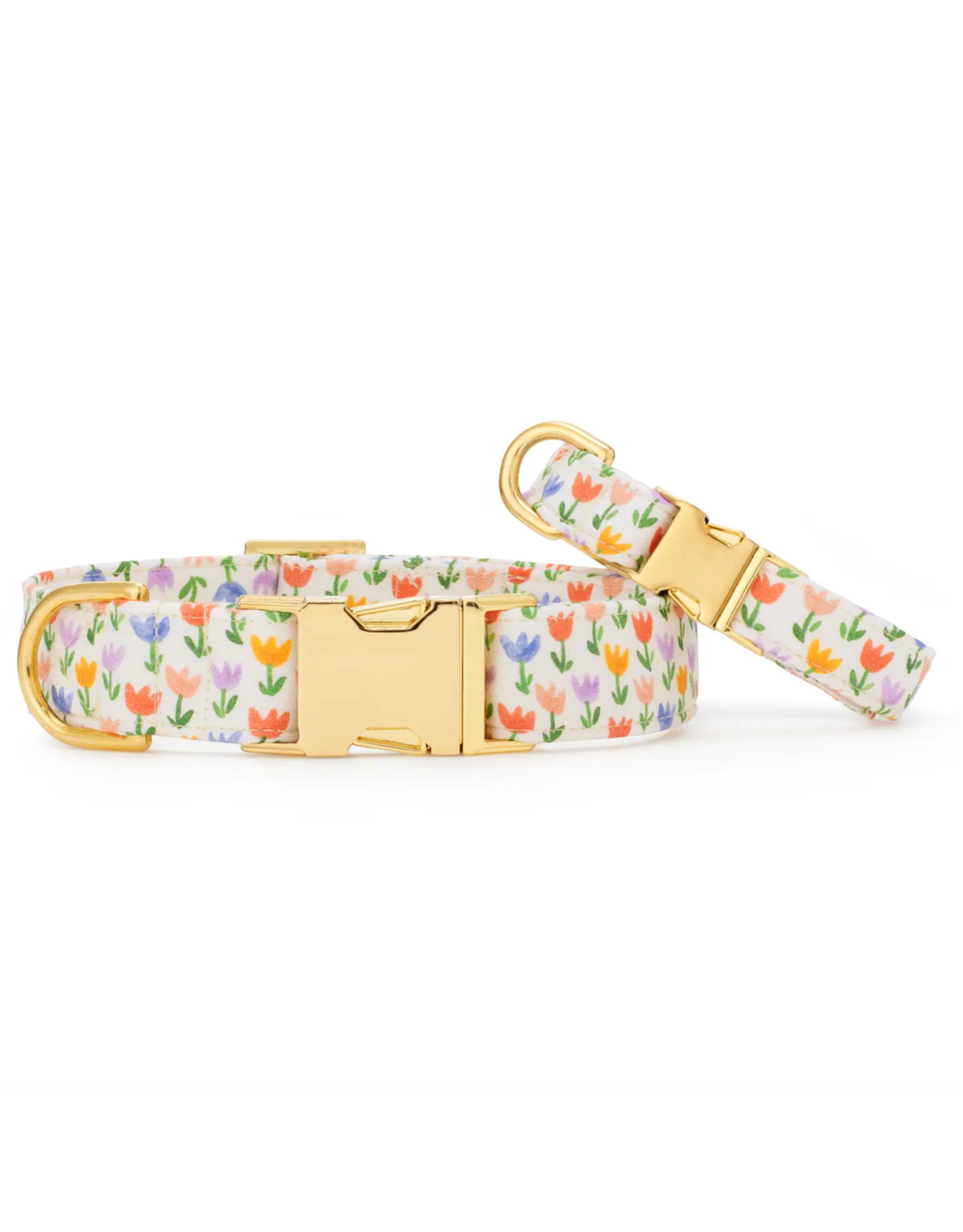Tulip Garden Dog Collar