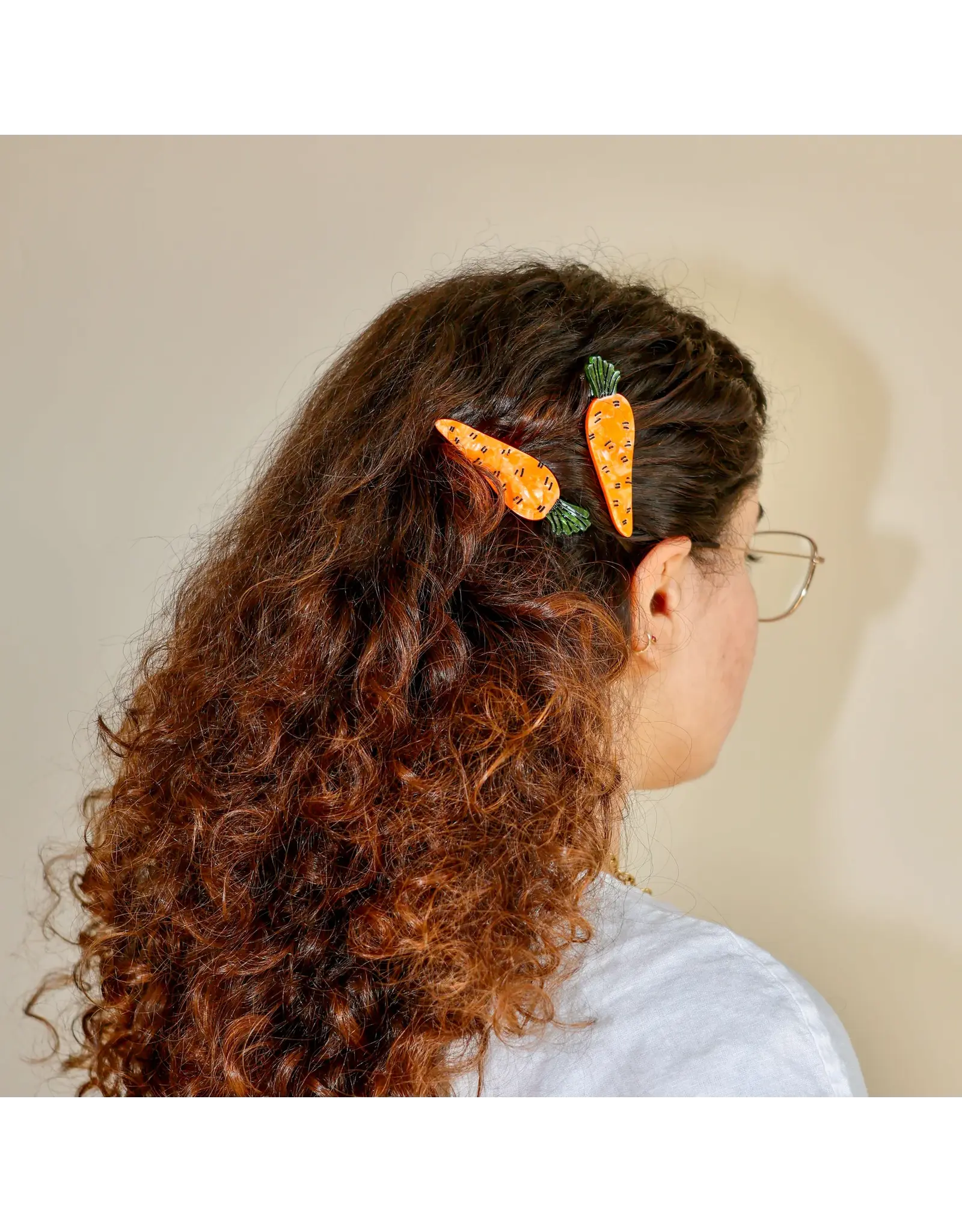 Jenny Lemons Carrot Alligator Clip Set