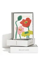 Scalloped Poppy Thank You Card Box Set