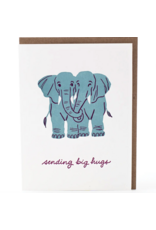 Elephant Hugs Card