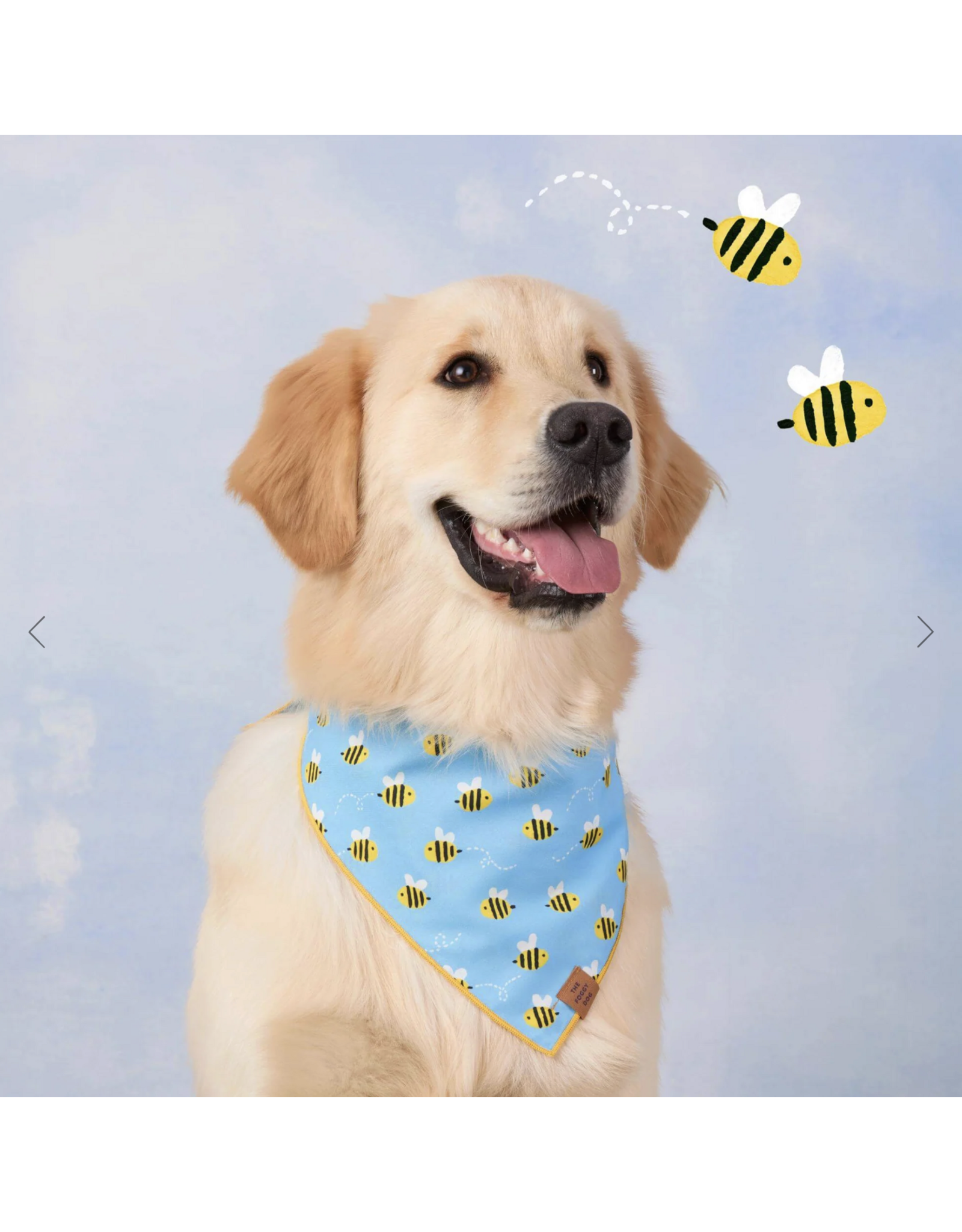 Sweet Bee Dog Bandana