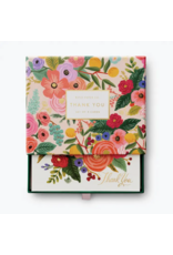 Rifle Paper Garden Party Thank You Keepsake Card Box