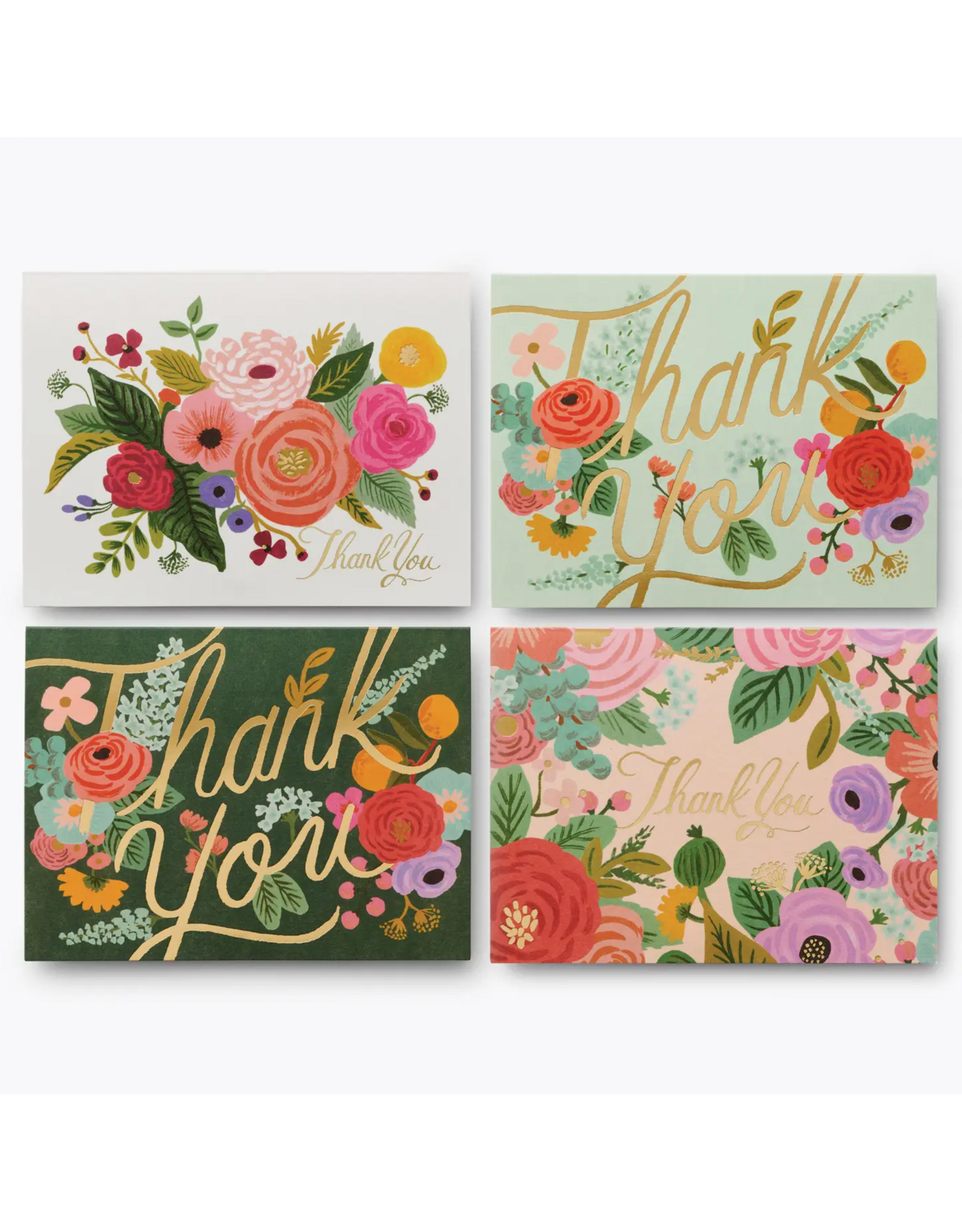 Rifle Paper Garden Party Thank You Keepsake Card Box