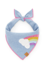 Rainbow Applique Dog Bandana