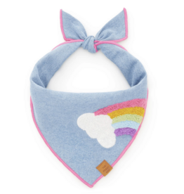 Rainbow Applique Dog Bandana
