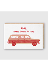 Pike Street Press Mom Thanks for All the Rides Card