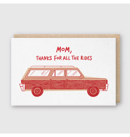 Pike Street Press Mom Thanks for All the Rides Card