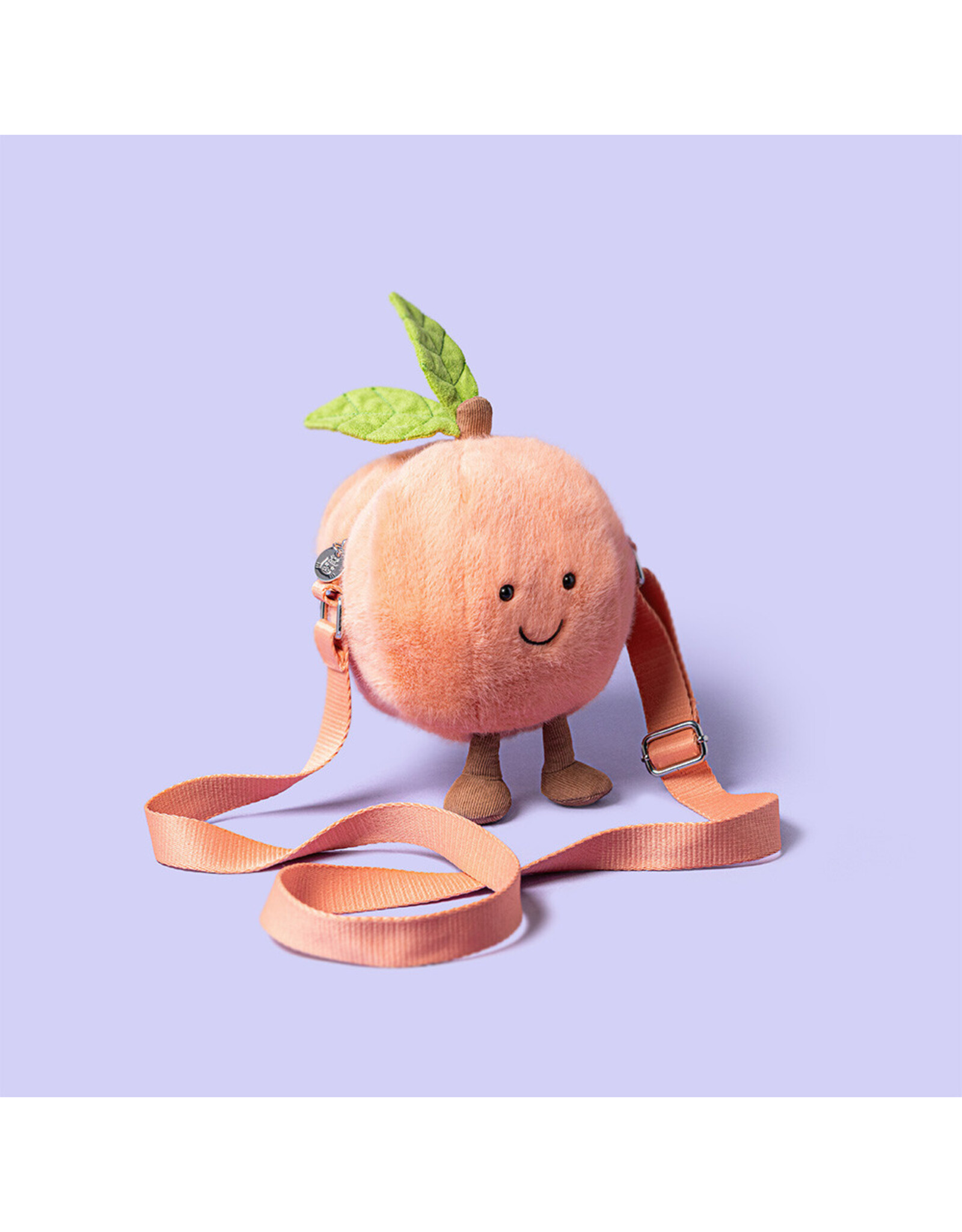 Jellycat Amuseables Peach Shoulder Bag