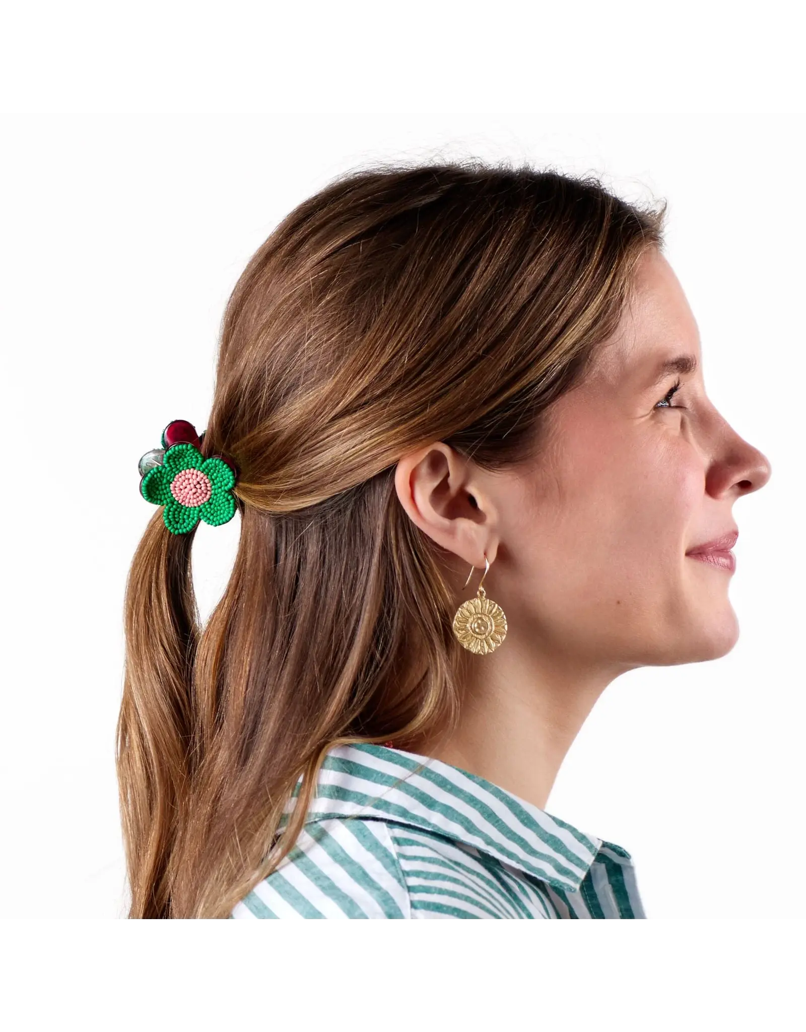 Ink + Alloy Molly Hair Claw - Flower