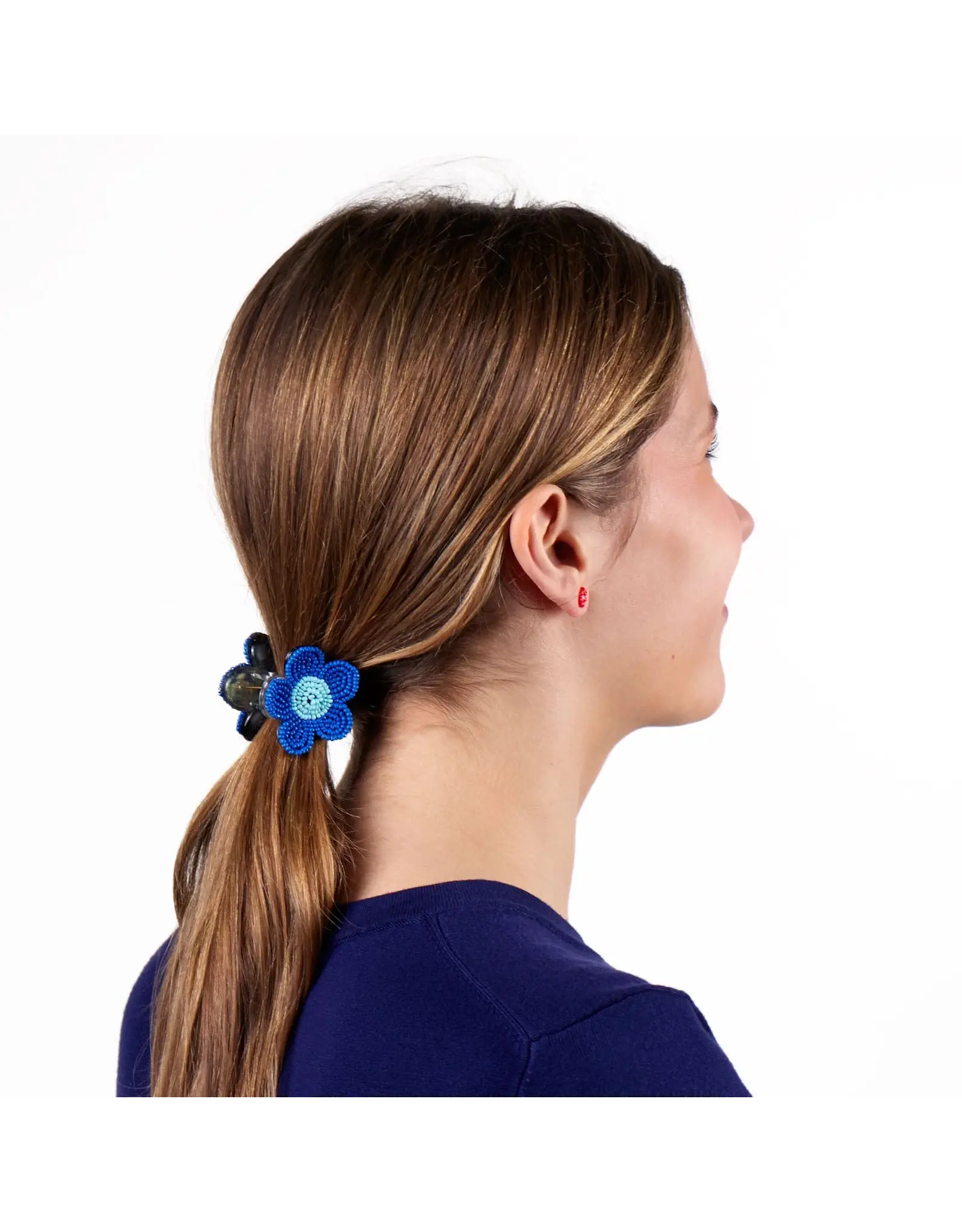 Ink + Alloy Molly Hair Claw - Flower