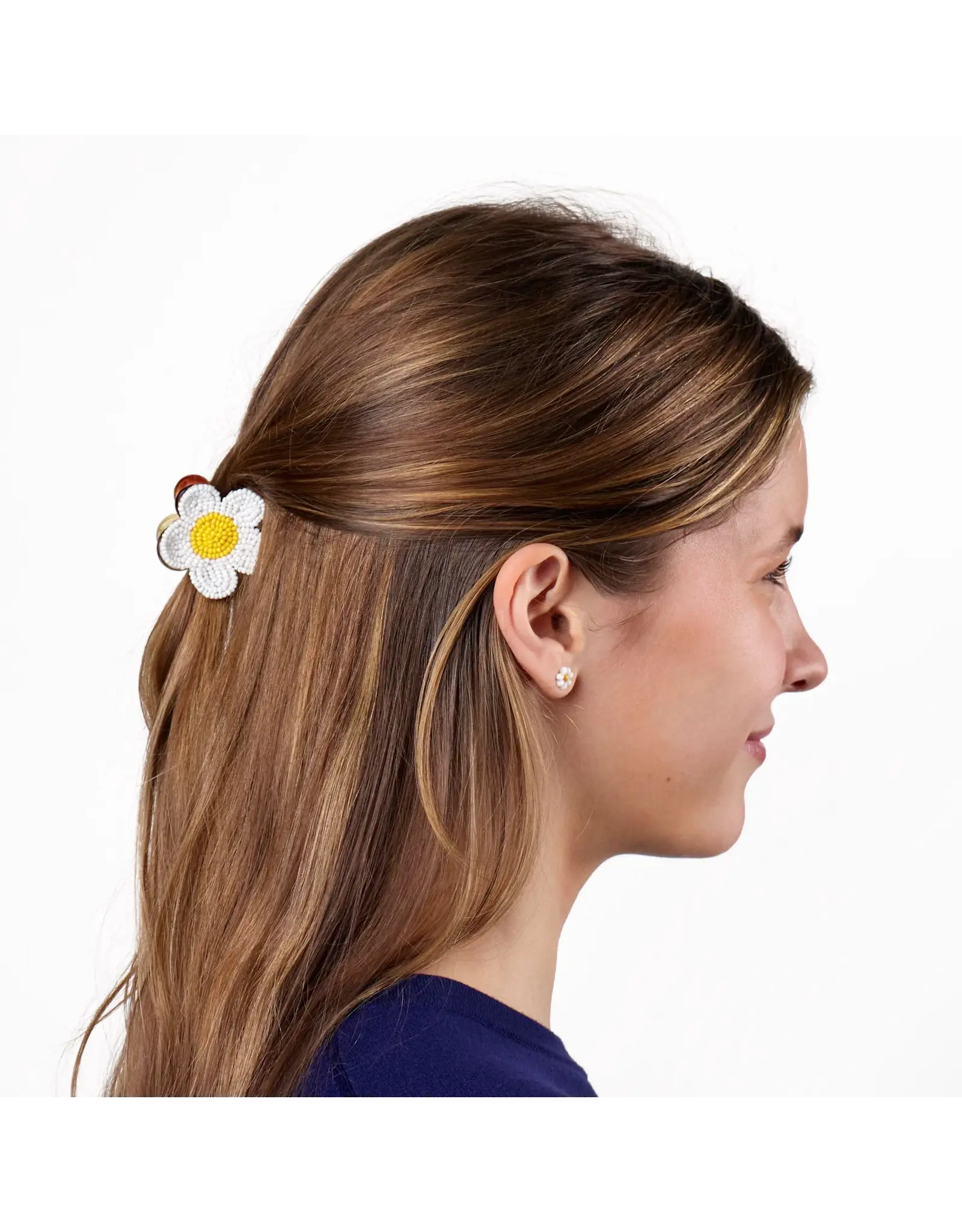 Ink + Alloy Molly Hair Claw - Flower